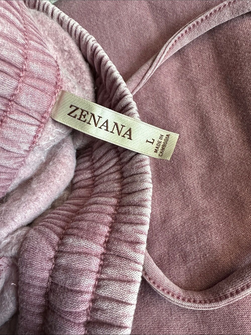 NWT Zenana Acid Wash Wide-Leg Fleece Sweatpants - Picture 4 of 4